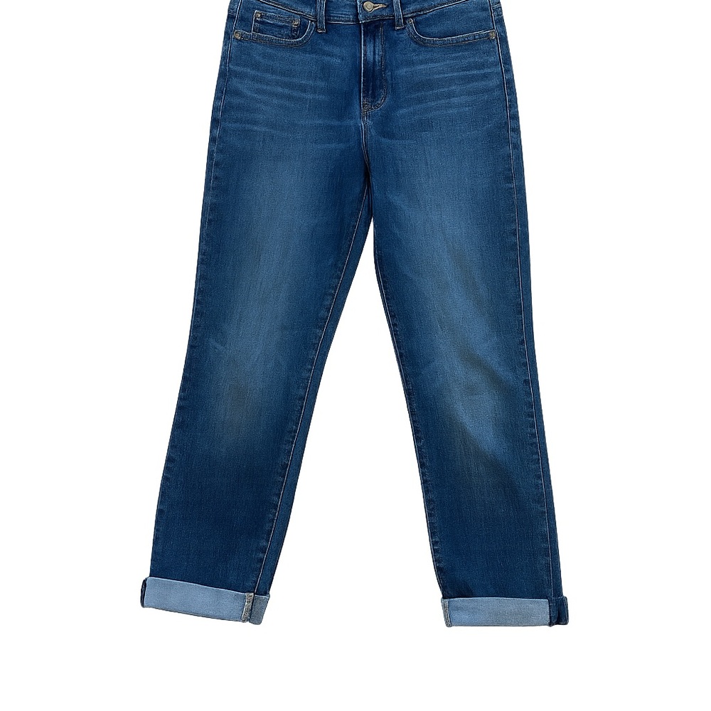 Signature by Levi Strauss Dark Blue Boyfriend Jeans